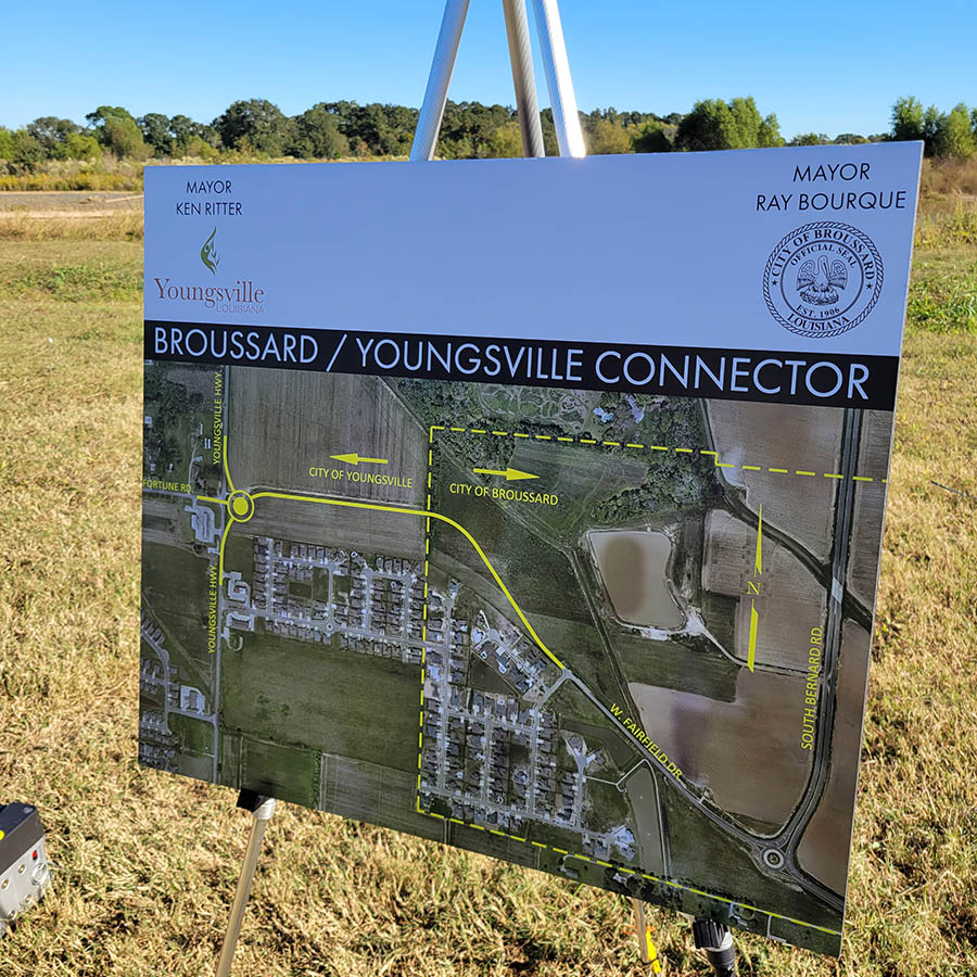 Broussard & Youngsville Announce Joint Road Project Broussard
