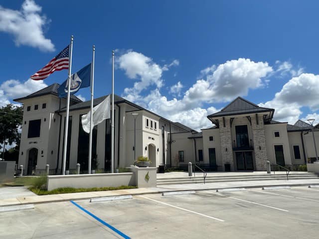 Youngsville Flag Half Mast