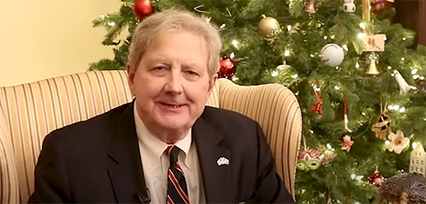 United States Senator John Kennedy 2023 Christmas
