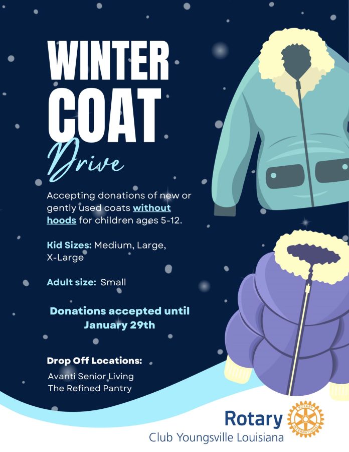2024 Rotary Club of Youngsville Coat Drive