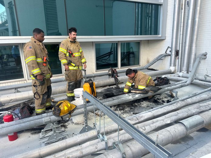 Fire at Ochsner Lafayette General Hospital Fire at Ochsner Lafayette General Hospital
