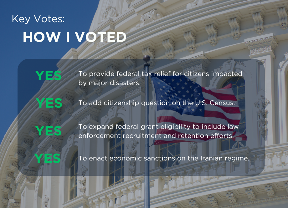 Clay Higgins - How I Voted