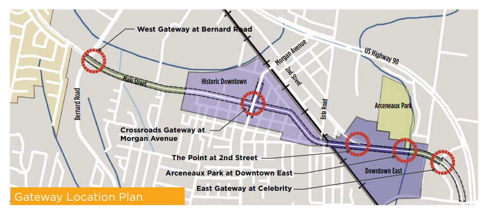 Envision Broussard - Gateway Location Plan