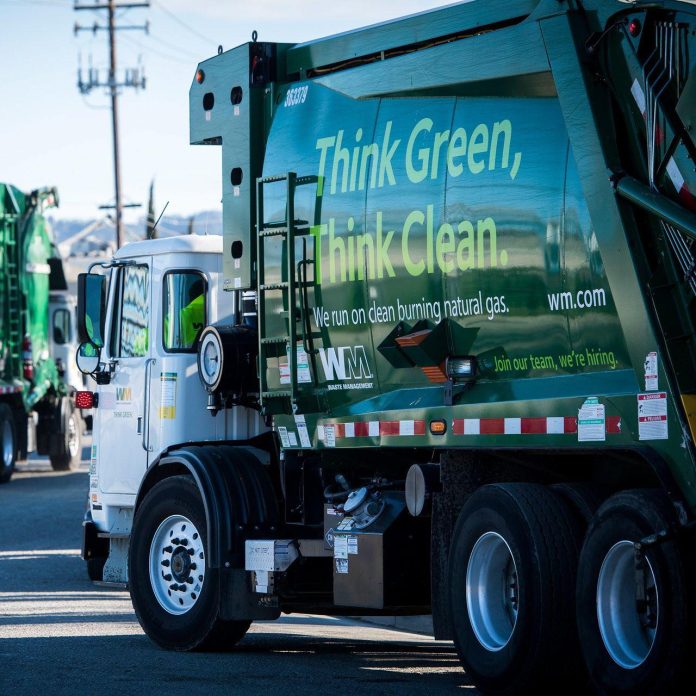 Photo: Waste Management Truck