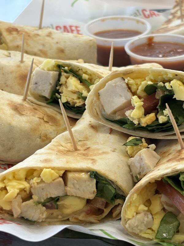 Breakfast wrap - Tropical Smoothie Cafe Youngsville, LA