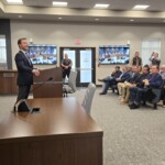 Photo: Jean Paul "JP" Broussard oath of office for Youngsville Police Chief.