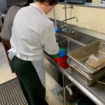 Photo courtesy of Rotary Club of Youngsville ARCA Interact Volunteers at St. Joseph Diner