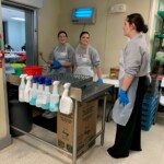 Photo courtesy of Rotary Club of Youngsville ARCA Interact Volunteers at St. Joseph Diner